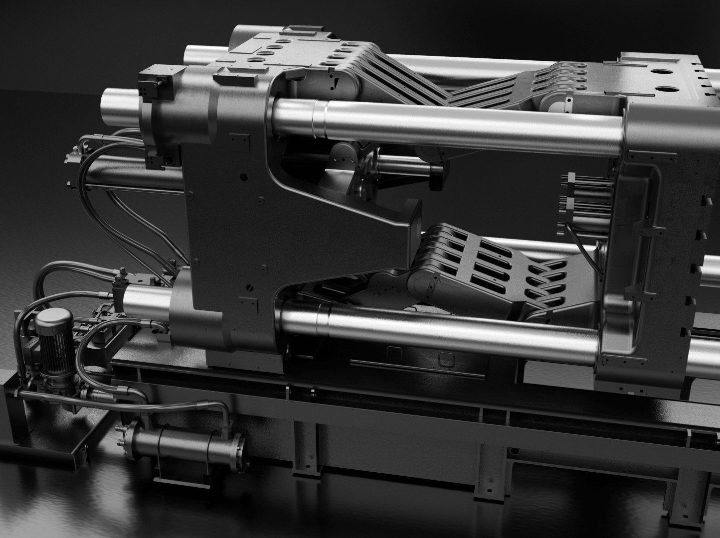 智能化開鎖模系統